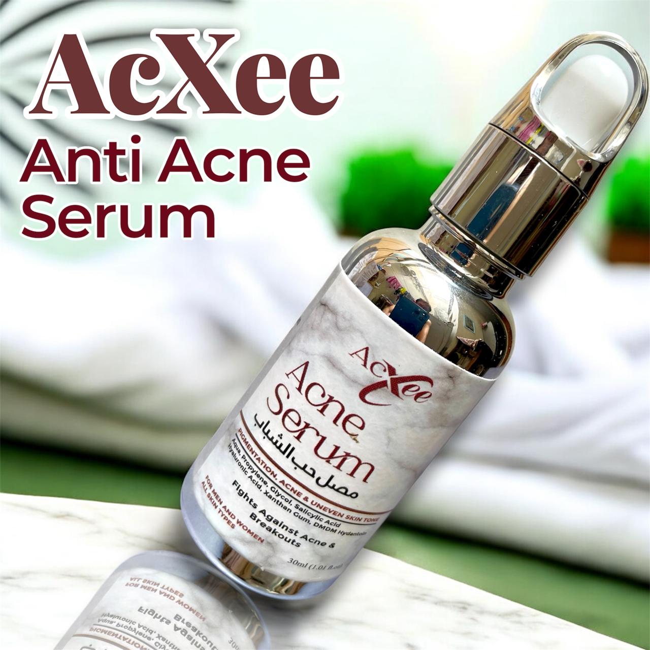 AcXee Anti Acne Serum – Clear Skin Solution for Acne & Breakouts (30ml)